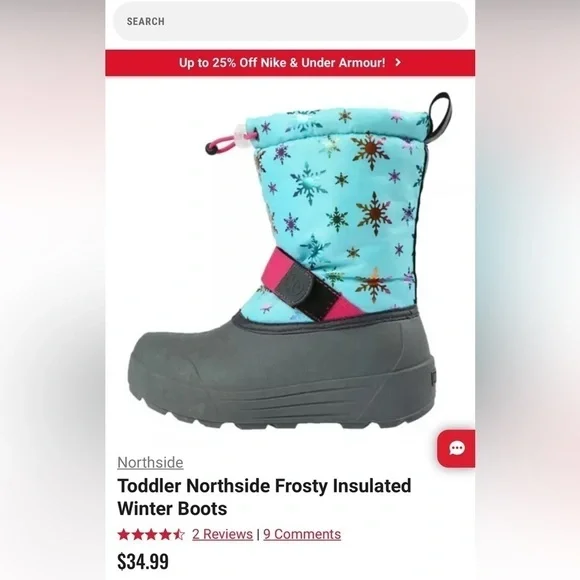 Little girl winter boots, Northside - Picture 6 of 6